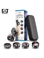 Apexel HD Pro Universal 5-in-1 Phone Lens Kit with Protective Case