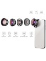 Apexel HD Pro Universal 5-in-1 Phone Lens Kit with Protective Case