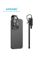 Apexel Universal Super Macro Phone Lens with LED – Microscope X200 with CPL Filter