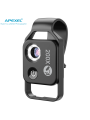 Apexel Universal Super Macro Phone Lens with LED – Microscope X200 with CPL Filter
