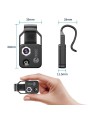 Apexel Universal Super Macro Phone Lens with LED – Microscope X200 with CPL Filter