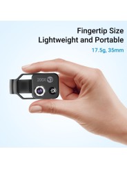 Apexel Universal Super Macro Phone Lens with LED – Microscope X200 with CPL Filter