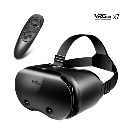 VRG PRO X7 3D Virtual Reality Headset with Bluetooth Controller