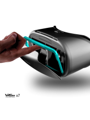 VRG PRO X7 3D Virtual Reality Headset with Bluetooth Controller