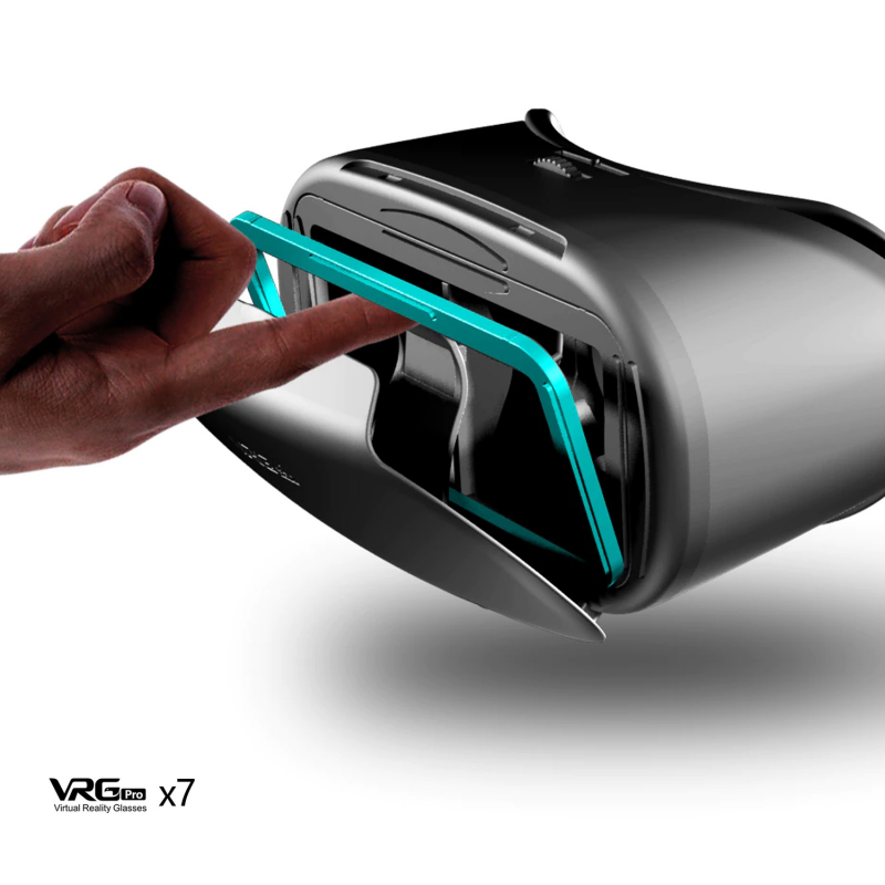 VRG PRO X7 3D Virtual Reality Headset with Bluetooth Controller VRG PRO X7 3D Virtual Reality Headset with Bluetooth Controller