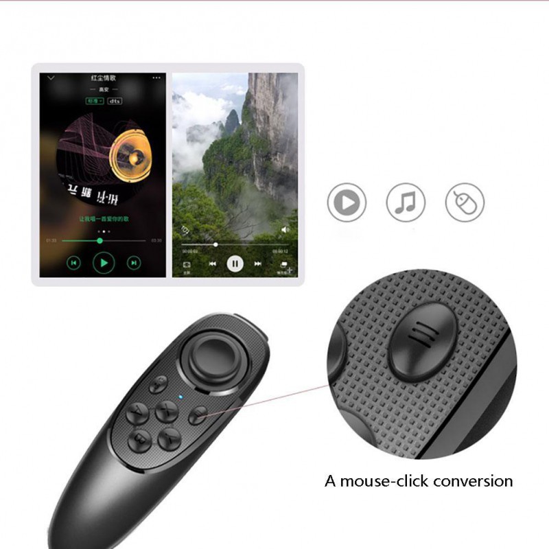 Virtualios realybės 3D akiniai VRG PRO X7 su Bluetooth valdymo pulteliu