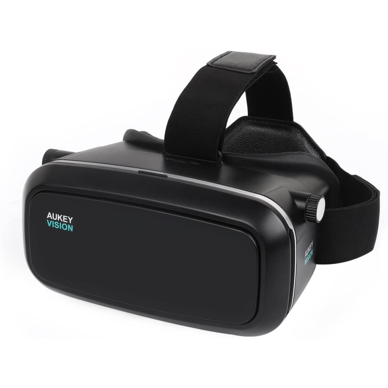 AUKEY Virtual Reality Headset + Bluetooth Controller (White) AUKEY Virtual Reality Headset + Bluetooth Controller (White)