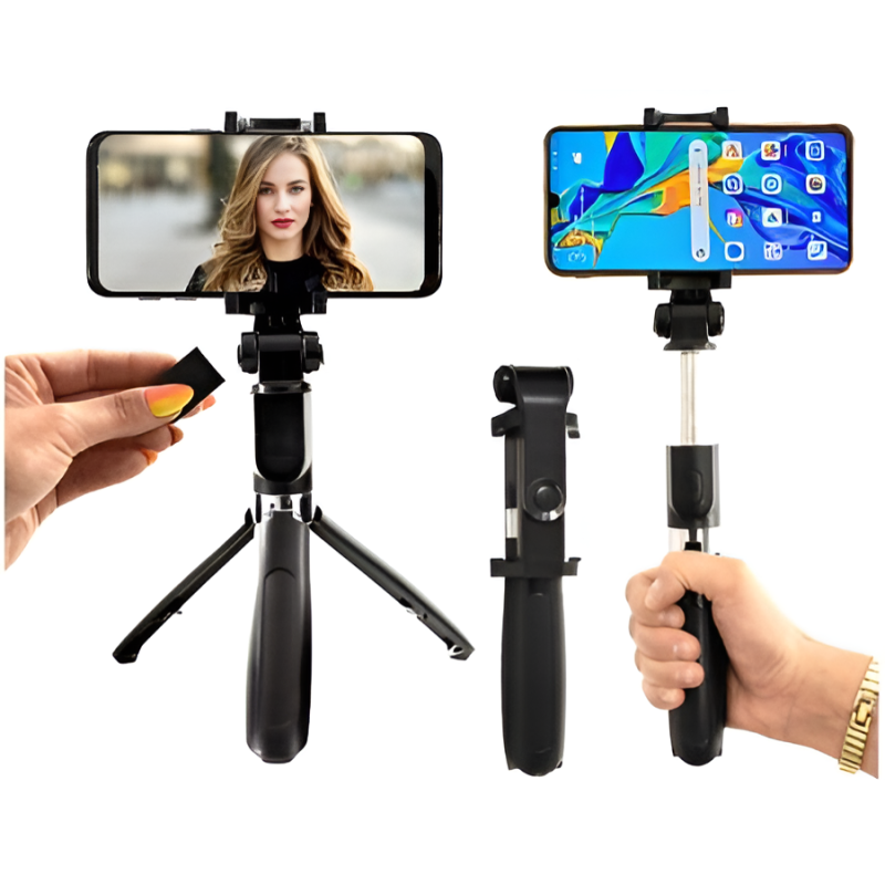 Tripod Bluetooth Selfie Stick with Remote Control