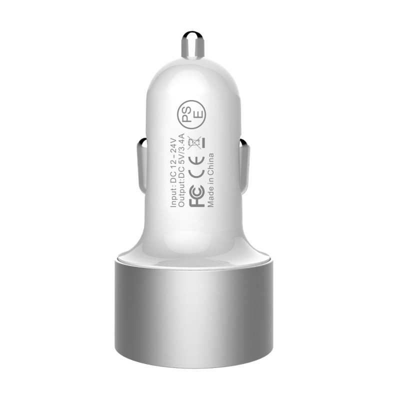 Automobilinis įkroviklis 2xUSB NILLKIN Vigor 3.4A Automobilinis įkroviklis 2xUSB NILLKIN Vigor 3.4A