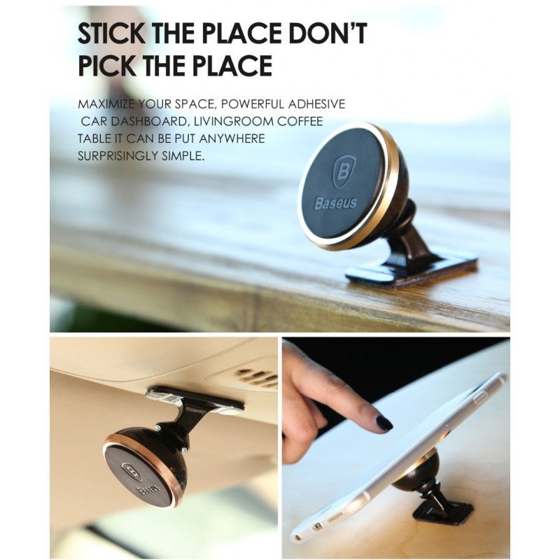 BASEUS Magnetic Car Phone Holder with Stand