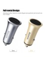 BASEUS 3.1A Metal Car Charger with Dual USB Ports