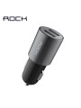 Automobilinis telefono įkroviklis 2xUSB ROCK 2.1A