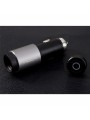 Automobilinis telefono USB įkroviklis ROCK 2.1A su beviele (Bluetooth) ausine