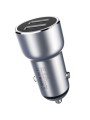 Metalinis automobilinis įkroviklis 2xUSB BASEUS 3.4A Metalinis automobilinis įkroviklis 2xUSB BASEUS 3.4A