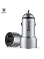 Metalinis automobilinis įkroviklis 2xUSB BASEUS 3.4A Metalinis automobilinis įkroviklis 2xUSB BASEUS 3.4A