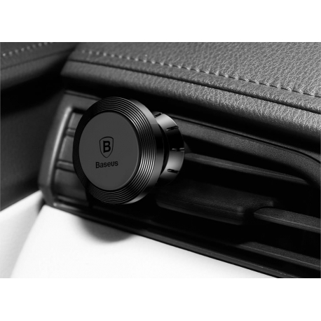 Automobilinis magnetinis telefono laikiklis BASEUS į groteles su reguliuojama galva ir gaiviklio funkcija