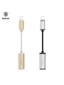 Apple iPhone Lightning to 3.5mm AUX Adapter BASEUS with Aluminum Finish