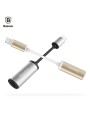 Apple iPhone Lightning to 3.5mm AUX Adapter BASEUS with Aluminum Finish