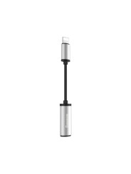 Apple iPhone Lightning to 3.5mm AUX Adapter BASEUS with Aluminum Finish
