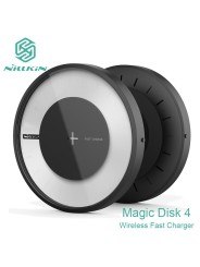 Bevielis telefono įkroviklis (Qi wireless charger) Nillkin Magic Disk 4