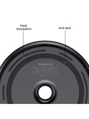 Bevielis telefono įkroviklis (Qi wireless charging) BASEUS Donut