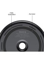 Bevielis telefono įkroviklis (Qi wireless charging) BASEUS Donut