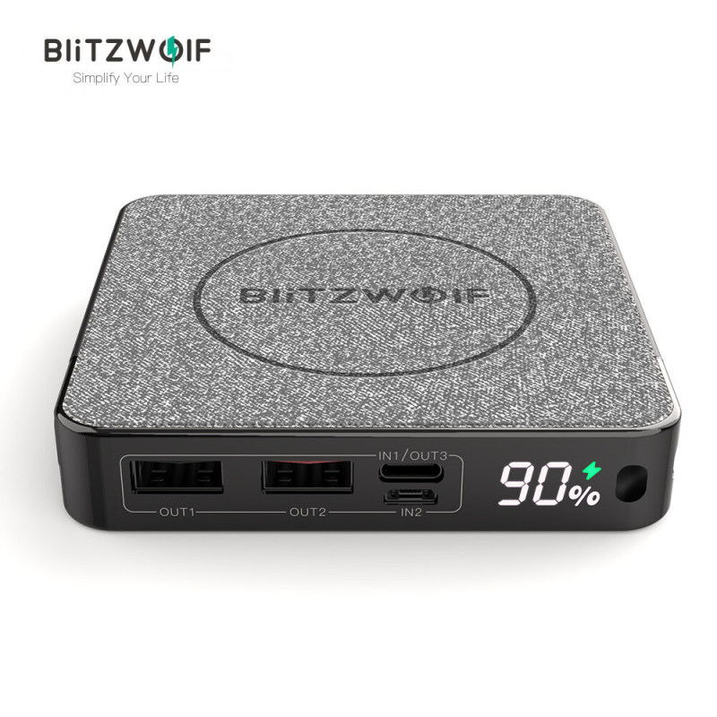 BlitzWolf P13 Wireless Phone Charger & 10,000mAh Power Bank
