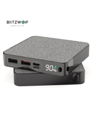 Bevielis telefono įkroviklis ir išorinė 10000mAh baterija (Power Bank) viename BlitzWolf P13