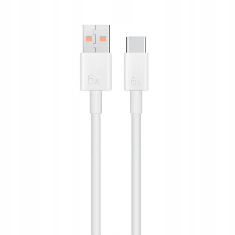 Greito krovimo 66W USB Type-C telefono laidas Huawei 6A, 1m