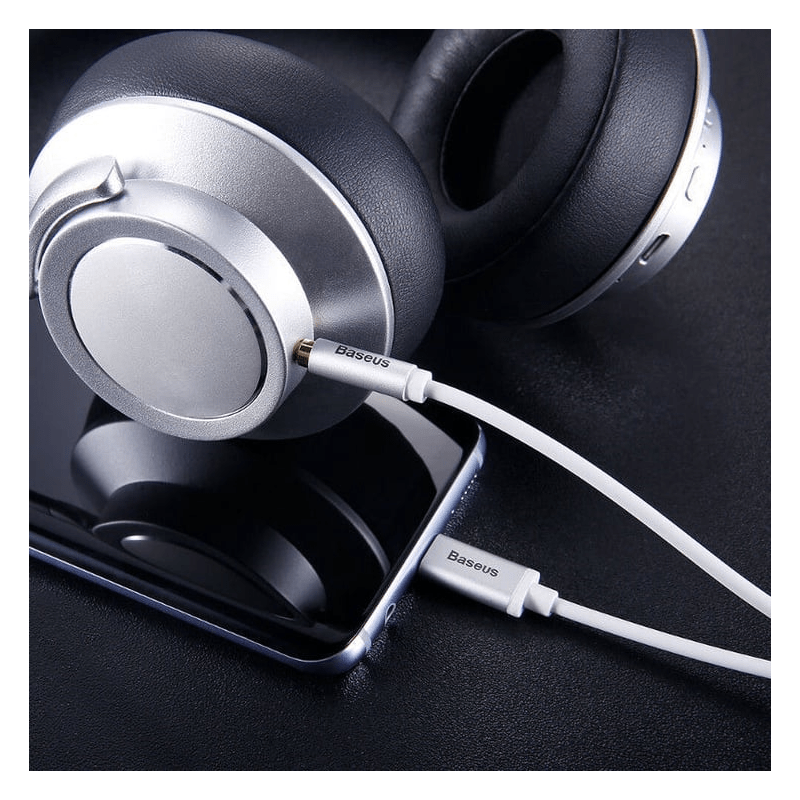 Laidas Baseus USB Type-C į 3.5 mm, 1.2 m