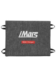Išlankstomas saulės USB įkroviklis (solar charger) telefonui ar planšetei iMars 21W