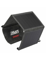 Išlankstomas saulės USB įkroviklis (solar charger) telefonui ar planšetei iMars 21W