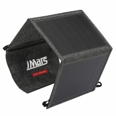 Išlankstomas saulės USB įkroviklis (solar charger) telefonui ar planšetei iMars 21W