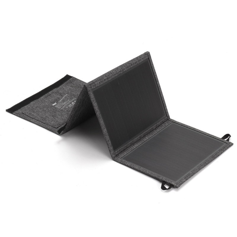 Išlankstomas saulės USB įkroviklis (solar charger) telefonui ar planšetei iMars 21W