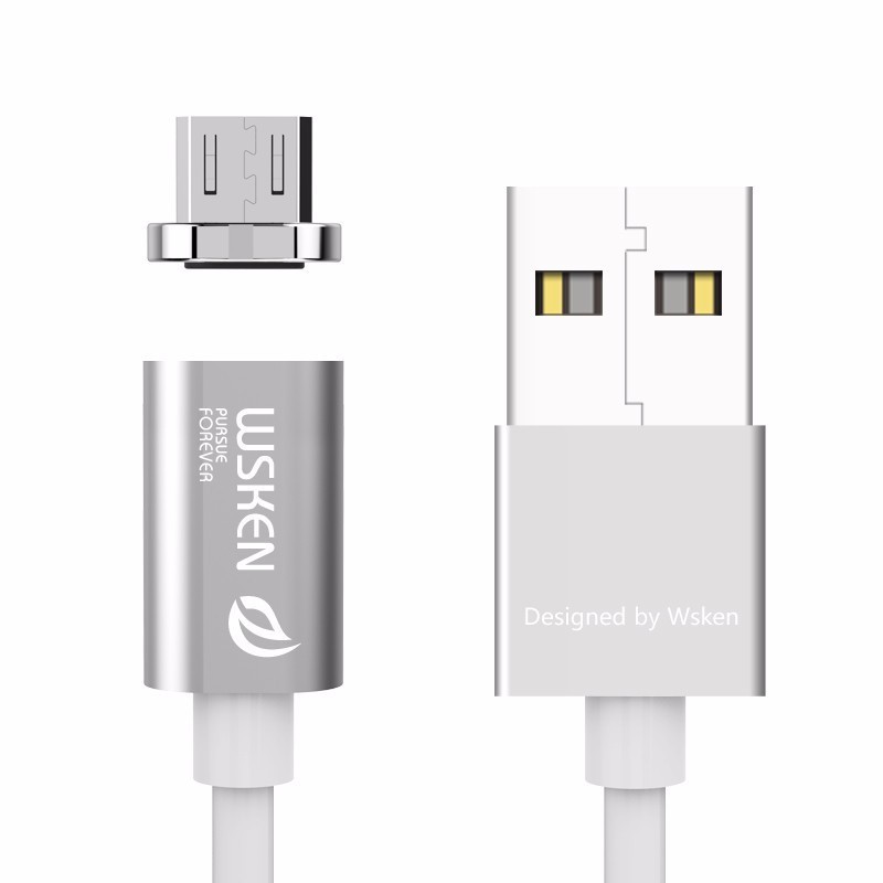 Magnetinis Micro USB telefono laidas WSKEN X-Cable Mini 1, 1m ilgio