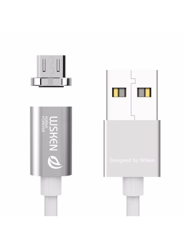 Magnetinis Micro USB telefono laidas WSKEN X-Cable Mini 1, 1m ilgio