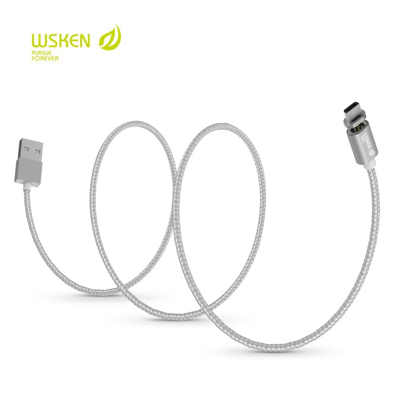 Magnetinis Micro USB telefono laidas WSKEN X-Cable Mini 1, 1m ilgio