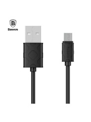Micro USB telefono krovimo - duomenų perdavimo laidas BASEUS 2.1A, 1m