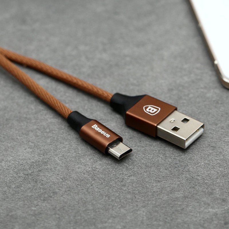 Micro USB telefono krovimo - duomenų perdavimo laidas BASEUS Yiven 2A, 1m