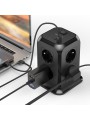 Phone Charger, 8-Socket 220V Power Strip BlitzWolf with 2X USB & 2X USB-C