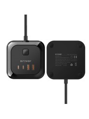 Phone Charger, 8-Socket 220V Power Strip BlitzWolf with 2X USB & 2X USB-C
