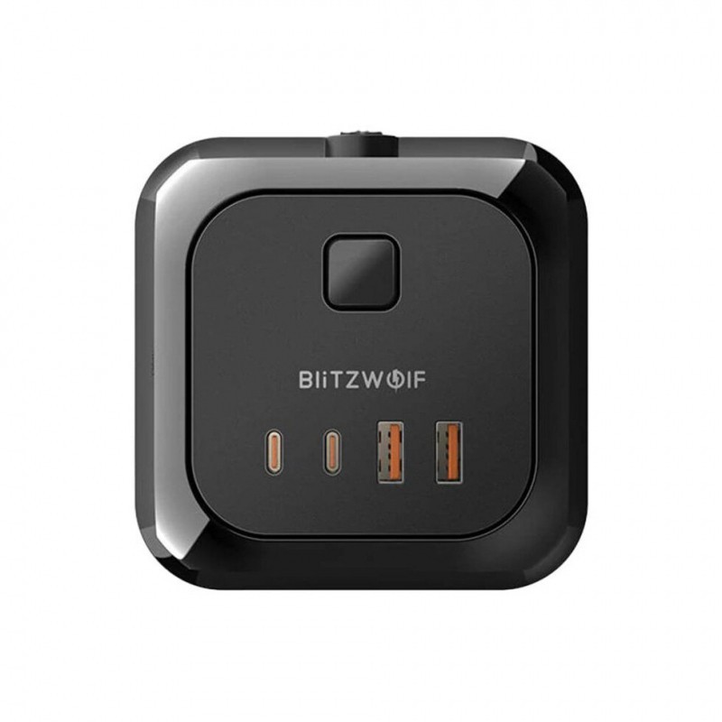 Phone Charger, 8-Socket 220V Power Strip BlitzWolf with 2X USB & 2X USB-C