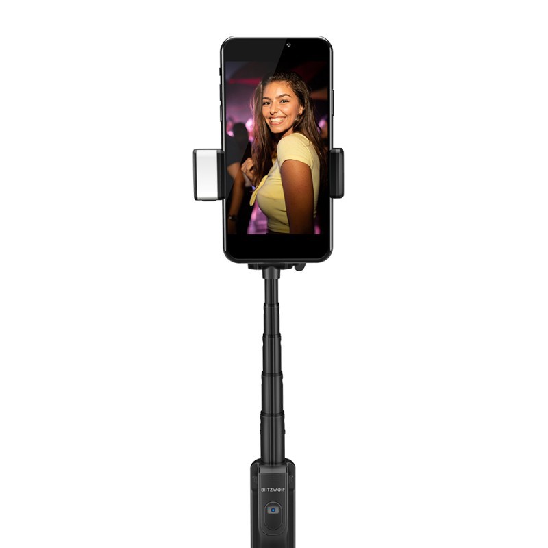 BlitzWolf BS8 Tripod Selfie Stick with LED & Bluetooth Remote BlitzWolf BS8 Tripod Selfie Stick with LED & Bluetooth Remote