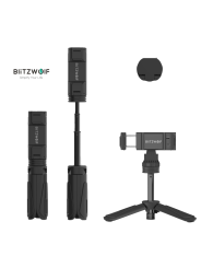 BlitzWolf Mini Tripod Selfie Stick – Compact & Stable Stand