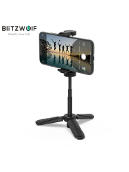 BlitzWolf Mini Tripod Selfie Stick – Compact & Stable Stand