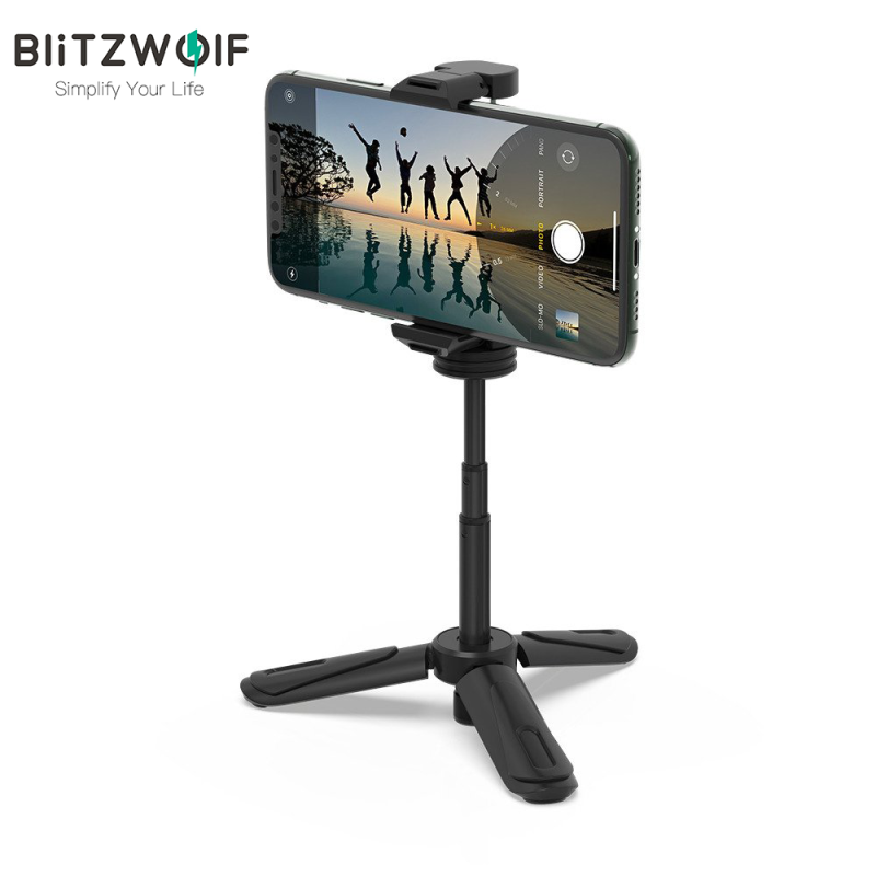 BlitzWolf Mini Tripod Selfie Stick with Bluetooth Remote BlitzWolf Mini Tripod Selfie Stick with Bluetooth Remote