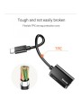 BASEUS Type-C Male to Type-C Female & 3.5mm Adapter – Black BASEUS Type-C Male to Type-C Female & 3.5mm Adapter – Black