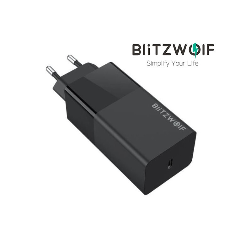 Universalus greito krovimo įkroviklis Blitzwolf BW-S17 USB-C 65W