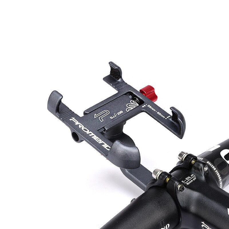 Universal Phone Holder for Bicycle, Scooter, or Motorcycle PROMEND/YOMI Racing, Handlebar Mount
