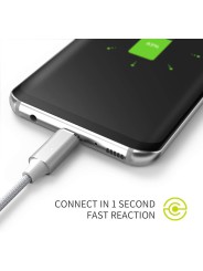 WSKEN Lite 2 Magnetic Phone Cable, 1m, LED Indicator
